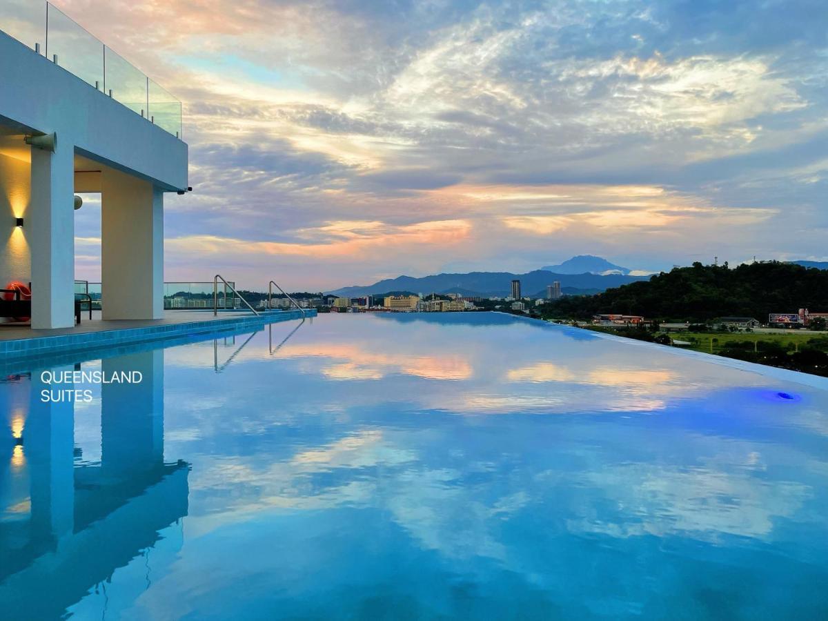 Queensland Suites At Aru Suites, Kota Kinabalu Buitenkant foto