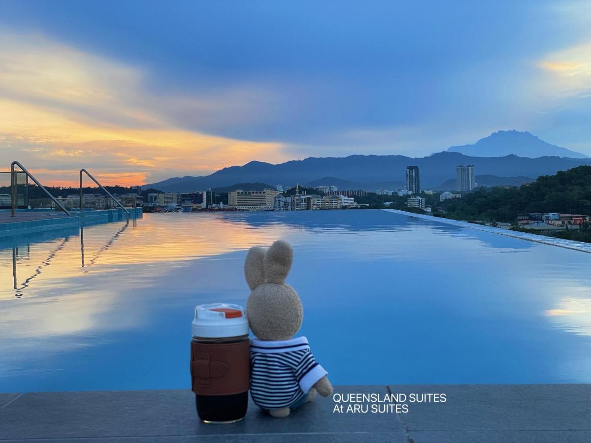 Queensland Suites At Aru Suites, Kota Kinabalu Buitenkant foto