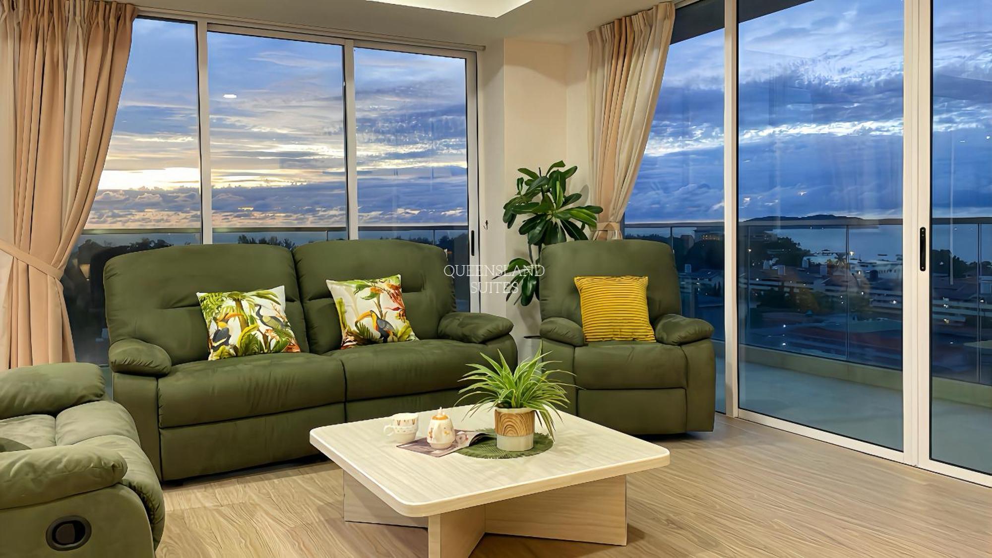 Queensland Suites At Aru Suites, Kota Kinabalu Buitenkant foto